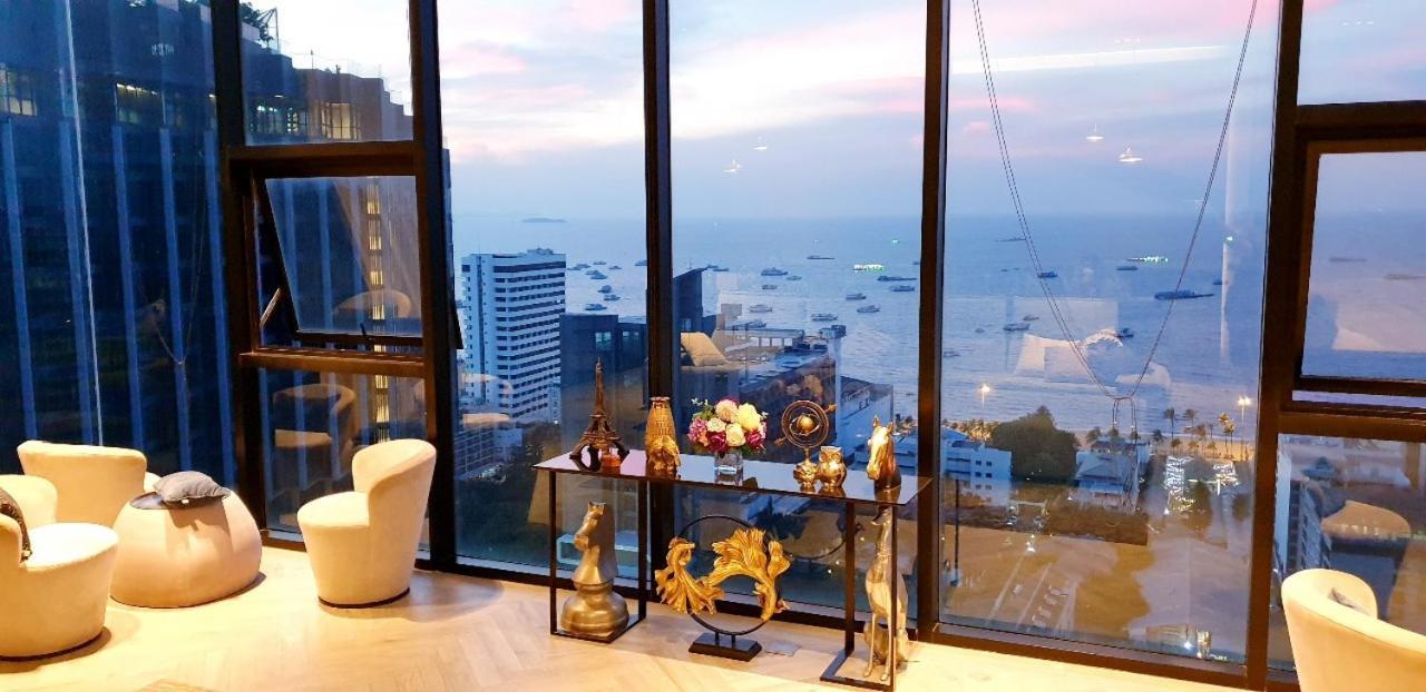 Base Central Pattaya Long Balcony King-Bed With Infinity Pool & Free Netflix! Zewnętrze zdjęcie