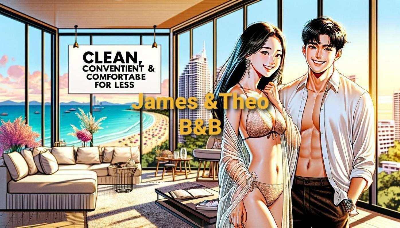 Base Central Pattaya Long Balcony King-Bed With Infinity Pool & Free Netflix! Zewnętrze zdjęcie