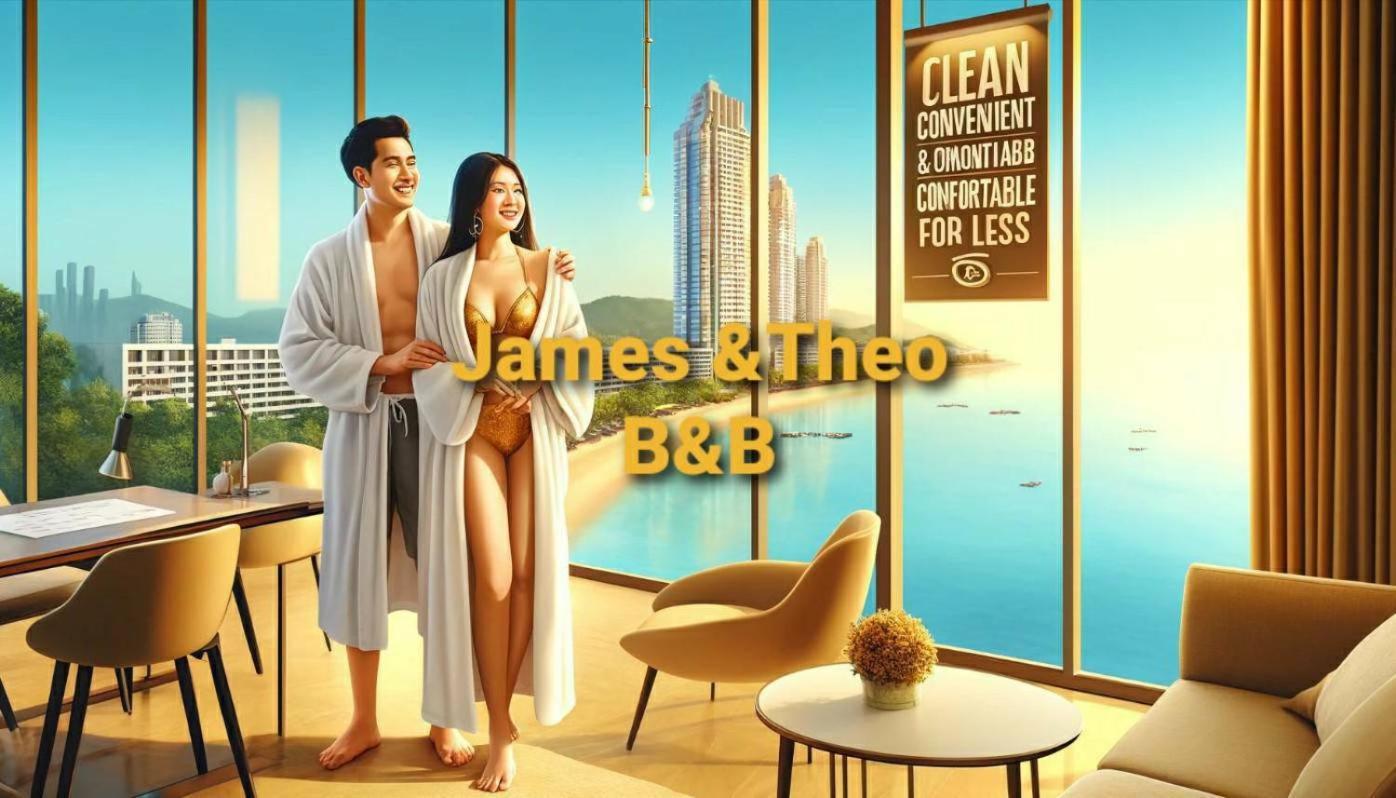 Base Central Pattaya Long Balcony King-Bed With Infinity Pool & Free Netflix! Zewnętrze zdjęcie